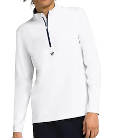 Herren Hoodie Wilson M Elevate Performance 1/2 Zip Bright White