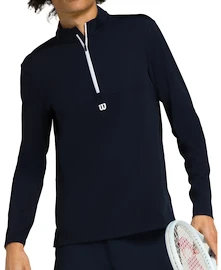 Herren Hoodie Wilson M Elevate Performance 1/2 Zip Navy