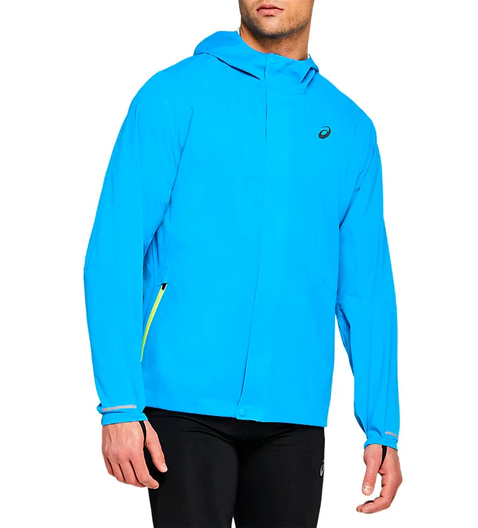 Herrenjacke Asics Accelerate Jacket Blue Sportega