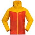 Herren Jacke Bergans  Microlight Jacket Brick/Light Golden Yellow S