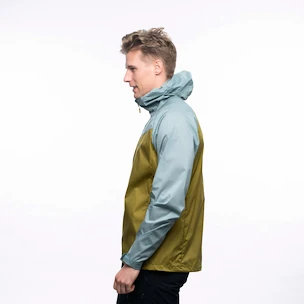 Herren Jacke Bergans  Microlight Jacket Olive Green/Smoke Blue