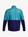 Herren Jacke Under Armour  PIQUE TRACK JACKET-BLU