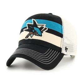 Herren Kappe 47 Brand NHL San Jose Sharks Clubhouse Boon ’47 CLEAN UP