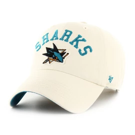 Herren Kappe 47 Brand NHL San Jose Sharks Clubhouse Faber ’47 CLEAN UP