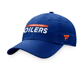 Herren Kappe Fanatics Authentic Pro Game & Train Authentic Pro Game & Train Unstr Adjustable Edmonton Oilers