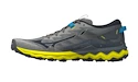 Herren Laufschuhe Mizuno  Wave Daichi 7 Ghost Gray/Ombre Blue/Bolt 2 (Neon)  UK 13