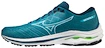 Herren Laufschuhe Mizuno  Wave Inspire 18 Moroccan Blue/White  UK 10