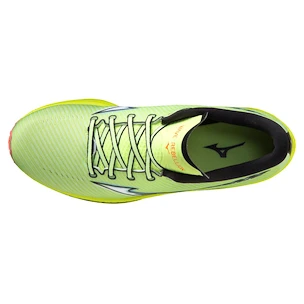 Herren Laufschuhe Mizuno  Wave Rebellion Neo Lime/White  UK 12