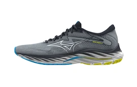 Herren Laufschuhe Mizuno Wave Rider Wave Rider 27 Pearl Blue/White/Bolt 2 (Neon)