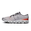 Herren Laufschuhe On  Cloud X 4 Silver/Flame