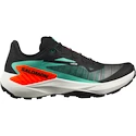 Herren Laufschuhe Salomon Genesis Black/Electric Green/Cherry Tomato  UK 9