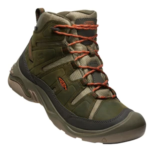 Herren-Outdoorschuhe Keen Circadia Mid Wp Dark Olive/Potters Clay