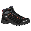 Herren-Outdoorschuhe Salewa  MS Alp Mate Mid PTX Ombre Black Out/Fluo Orange  UK 8,5