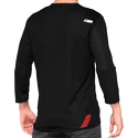 Herren Radtrikot 100%  Airmatic 3/4 Sleeve Jersey Black/Red