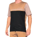 Herren Radtrikot 100%  Airmatic Jersey Caramel/Black