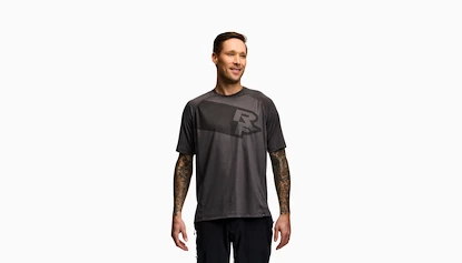 Herren Radtrikot Race Face  Trigger SS Black