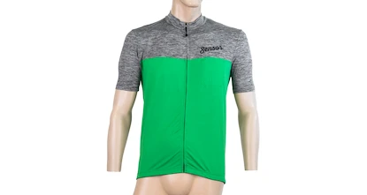 Herren Radtrikot Sensor  Cyklo Motion Grey/Green