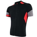 Herren Radtrikot Sensor  Cyklo Race Black/Red