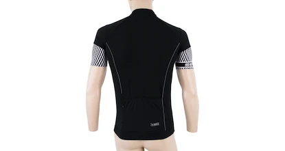 Herren Radtrikot Sensor  Cyklo Race Black/White