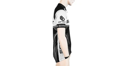 Herren Radtrikot Sensor  Cyklo Team Up Black/White S