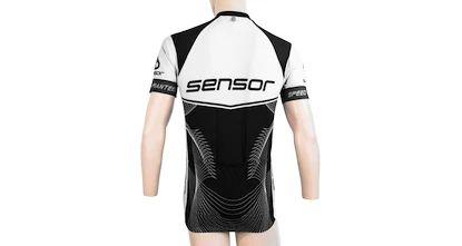 Herren Radtrikot Sensor  Cyklo Team Up Black/White S