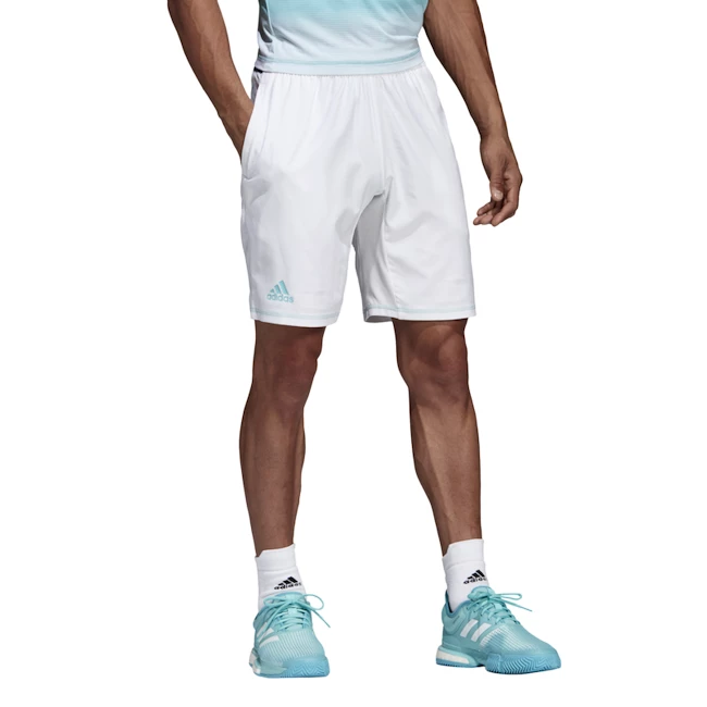 Herren Shorts adidas Parley Short 9 White Sportega