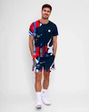 Herren Shorts BIDI BADU  New York 2024 7Inch Shorts Dark Blue/Red