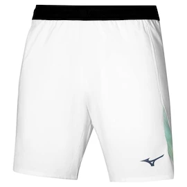 Herren Shorts Mizuno Frontier 8 in Amplify Short M White