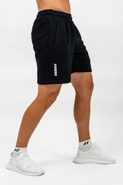 Herren Shorts Nebbia Athletic Sweatshorts MAXIMUM black