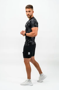 Herren Shorts Nebbia  Compression 2in1 shorts black