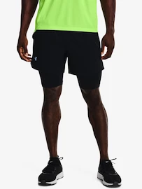 Herren Shorts Under Armour LAUNCH 5'' 2-IN-1 SHORT-BLK