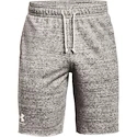 Herren Shorts Under Armour  RIVAL TERRY SHORT white