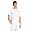 Herren T-Shirt adidas  Club Graphic Tee White/Grey