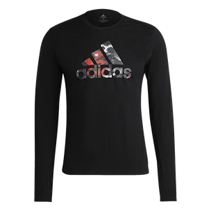 Herren T-Shirt adidas  Fast Graphic LS Tee Black S