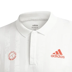 Herren T-Shirt adidas  Freelift Polo Aeroready White