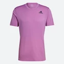 Herren T-Shirt adidas  New York Tee Purple XL