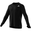 Herren T-Shirt adidas Own The Run LS Black