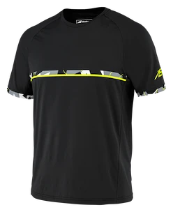 Herren T-Shirt Babolat  Aero Crew Neck Tee Men Black