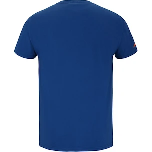 Herren T-Shirt Babolat  Exercise Big Flag Tee Men Dark Blue S