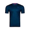 Herren T-Shirt BIDI BADU  Falou Tech Tee Dark Blue, Petrol XL