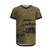 Herren T-Shirt BIDI BADU  Pure Wild V-Neck Tee Olive/Dark Grey L