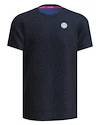 Herren T-Shirt BIDI BADU  Spike Crew Two Colored Tee Dark Grey/Blue