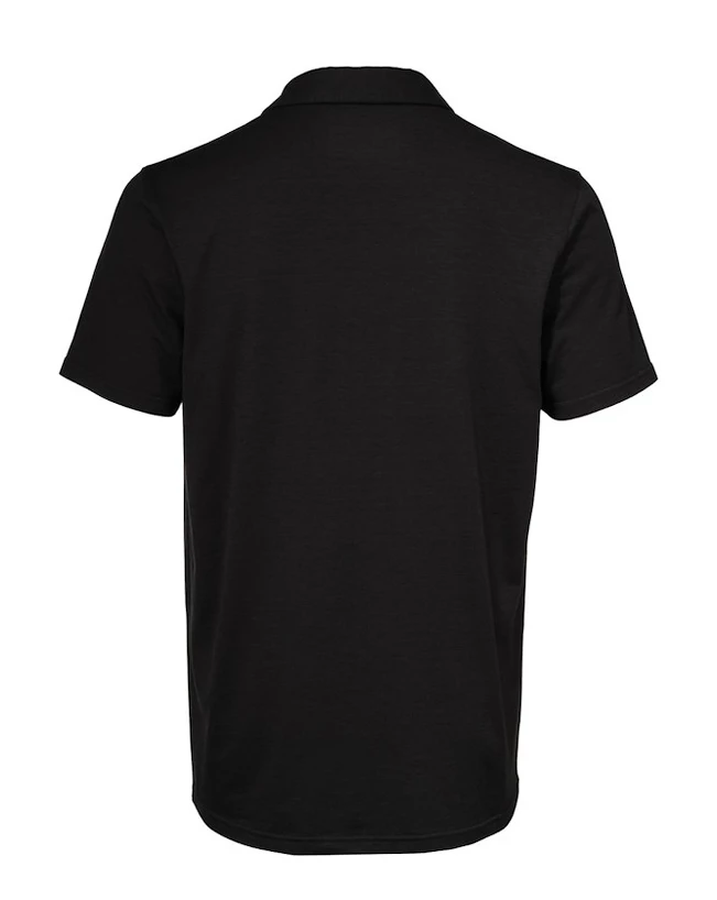 Herren T Shirt CCM Fitted Polo Black