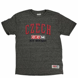 Herren T-Shirt CCM Old Practice Tri Tee Czech Hockey