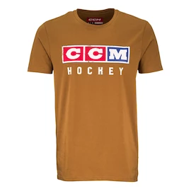 Herren T-Shirt CCM Vintage Fall SS Tee Wood