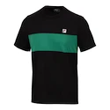 Herren T-Shirt Fila  T-Shirt Bosse Black/Green Jacket