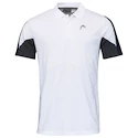 Herren T-Shirt Head  Club 22 Tech Polo Shirt Men White/Dark Blue S