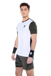 Herren T-Shirt Hydrogen  Tech Camo Tee White/Military Green S