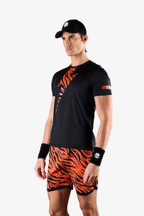 Herren T-Shirt Hydrogen  Tiger Tech Tee Black/Orange Tiger