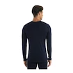 Herren T-Shirt Icebreaker Merino 200 Sonebula LS Crewe Mid Navy/Royal Navy/Snow/Cb